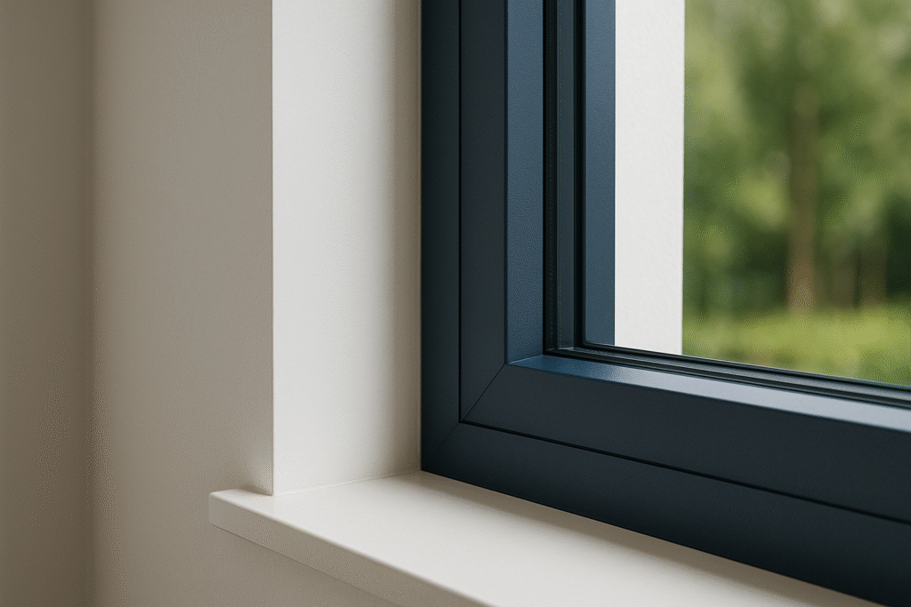 Infissi in alluminio a taglio termico con profili sottili