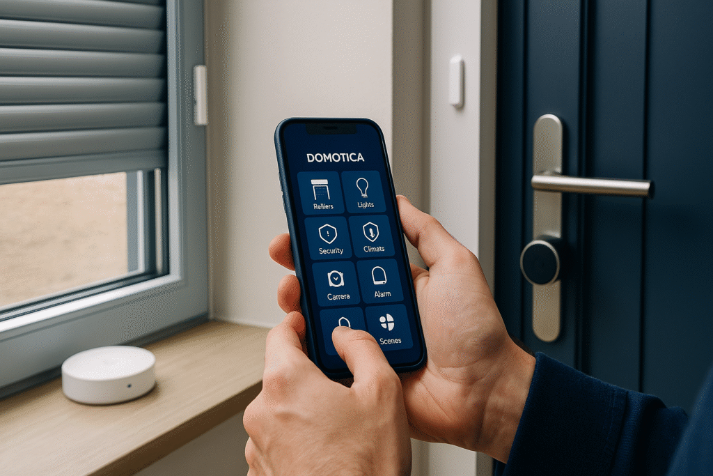 Tapparelle smart e serratura elettronica controllate da app